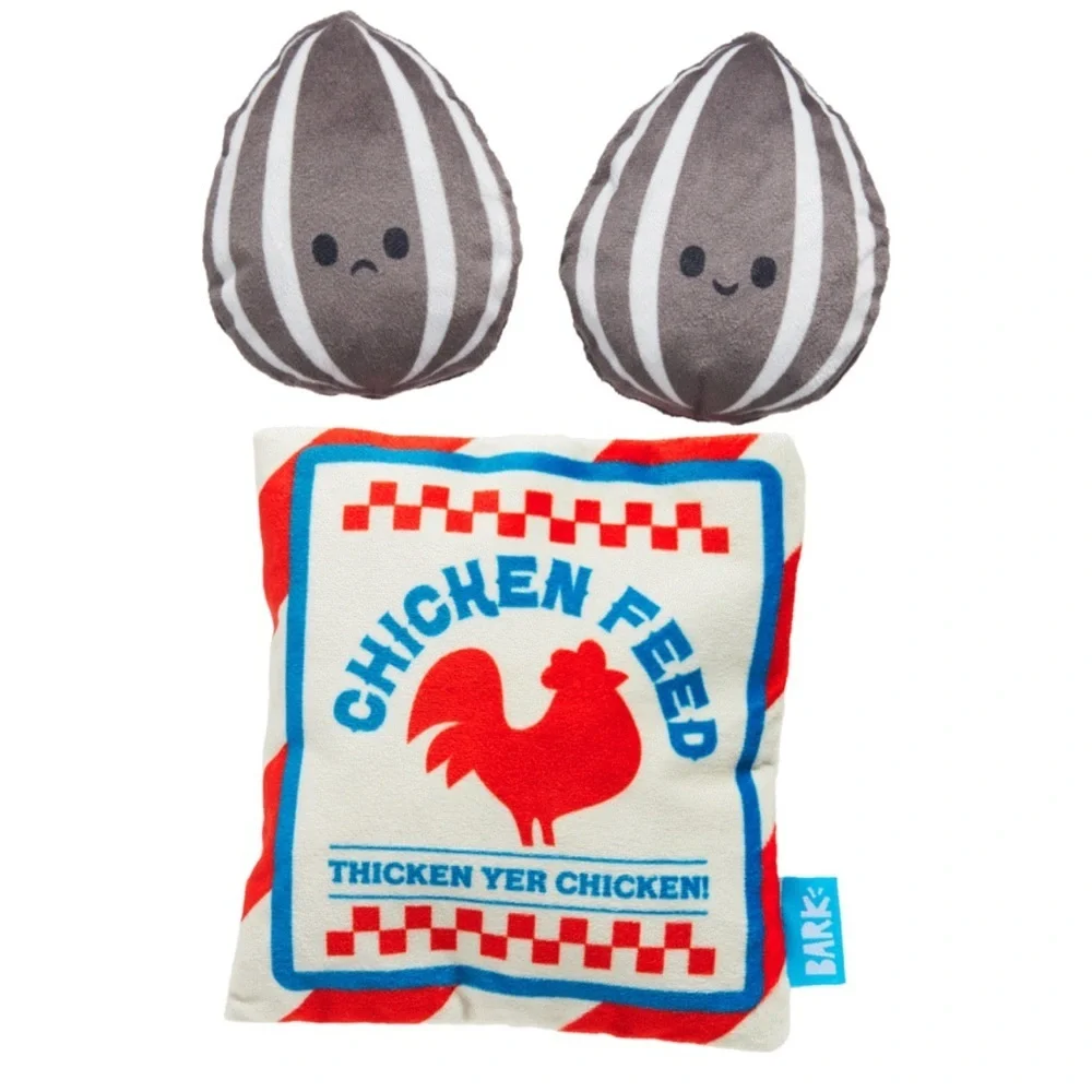 Bark Chunky Chicky Feed Dog Toy NEW